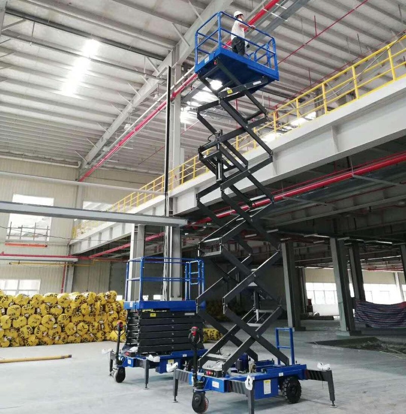 揭阳助力行走剪叉式高空作业平台